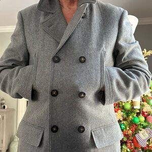 Michael Kors Men's Gray Pea Coat